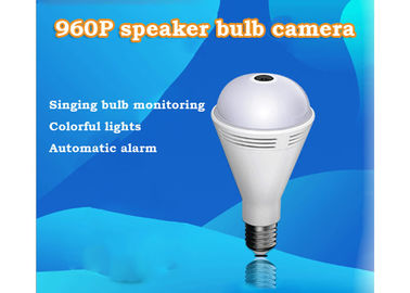 360 VR Bulb Panoramic IP Camera Wide Angle AP Hotspot Wifi عملکرد دو طرفه صدا
