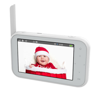 مانیتور کودک بی سیم 4.5 اینچی بی سیم کودک دو طرفه بحث HD 720P