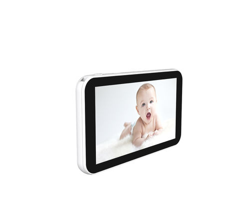 مانیتور کودک بی سیم 2.4 گیگاهرتزی با دوربین بزرگنمایی شیب دار از راه دور 720P HD