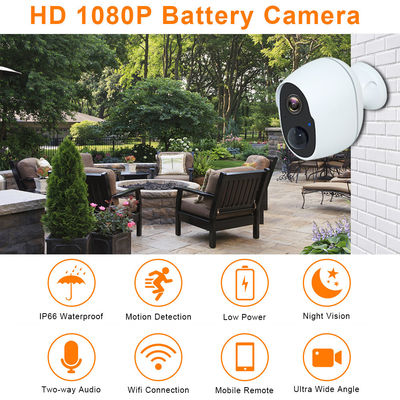 دوربین خورشیدی 1080P IP66 4G با باتری قابل شارژ ضد آب