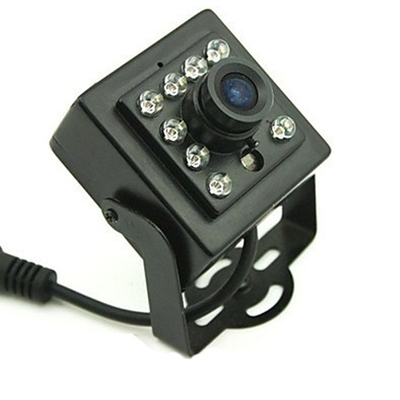 مربع شکل 10 عدد دوربین IR LED Mini Ahd دید در شب با منوی OSD